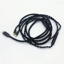 Cable de actualización de diy auriculares con micrófono MMCX 0,78 MM IM50 IE80 A2DC 2024 - compra barato