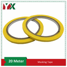 1pcs 5mmx20m Masking Tape Painting Decorative Adhesive Tape Diy Scrapbooking Masking Tape School Office Supply 2024 - buy cheap