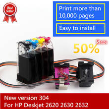 GraceMate 304 New version Continuous ink supply system for hp304 deskjet 2620 2630 2632 Envy 5010 5020 5030 5032 5034 5052 5055 2024 - buy cheap