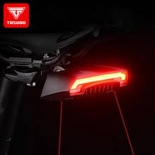 Tosuod-luzes traseiras inteligentes de segurança, sem fio, equipamento de equitação noturna para bicicleta, montanha 2024 - compre barato