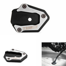 for DUCATI Scrambler Motorcycle aluminum Foot Kickstand Side stand Extention Plate 2015 2016 2017 2024 - buy cheap