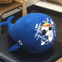 17''High Quality Fashion Gift Raab Laboon Plush Doll The Straw Hat Pirates Sign Whale Island Stuffed Toy 2024 - buy cheap