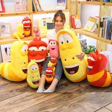 Kawaii Insect Slug Larva Plush Toys Stuffed Plush Doll for Kids Funny Worm Toys Baby Birthday Gift 3 Color Soft Toy Baby Gift 2024 - buy cheap