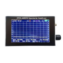 Espectro profissional de 35m-4400m, tela lcd para análise de espectro, profissional, portátil, simples, medição de sinal de interfone 2024 - compre barato