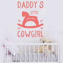 Cartoon cowgirl Pvc Wall Decals Home Decor For Kids Rooms Diy Home Decoration Nordic Style Home Decoration 2024 - buy cheap