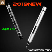 Youpin Wowstick-destornillador eléctrico 20 en 1 de precisión, Mini destornillador eléctrico inalámbrico de mano, conjunto de utensilio doméstico 2024 - compra barato