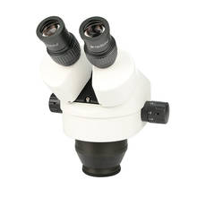 Cabeza de microscopio estéreo con Zoom Binocular profesional serie 7X-45X SZM 2024 - compra barato