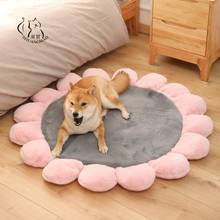 Pet Kennel Dog Bed Sofa Mat Sleeping Washable Cat House Beds for Large Small Medium Bulldog Frances Mats Dogs Plush Supplies 2024 - buy cheap