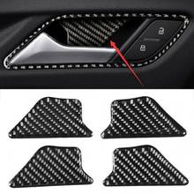 Car Interior Door Bowl Trim Sticker Carbon Fiber Style Fits for Audi A3 S3  8V 2014 2015 2016 2017 2018 2019 Car styling 2024 - buy cheap