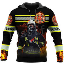 Tessvel-traje de bomberos Unisex, Sudadera con capucha, chaqueta, A-13 2024 - compra barato