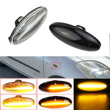 LED Car Dynamic Blinker Sequential Lamp Side Marker Turn Signal Light For Toyota Yaris MK2 COROLLA Auris Mk1 E15 RAV4 Mk3 2024 - buy cheap