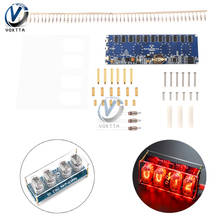 Diy in12 in-12 nixie tubo pcba kit colorido relógio digital módulo eletrônico diy kit placa de circuito sem tubos 2024 - compre barato