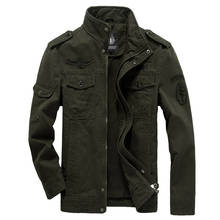 Jaqueta militar de algodão masculino 2020 outono soldado ma-1 estilo jaquetas do exército marca slothing homens bombardeiro jaquetas plus size M-6XL 2024 - compre barato