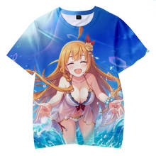 Anime Game T-Shirts Princess Connect Re Dive 3D Printed Streetwear Loli Girls Men Women Fashion T Shirt Oversized Kids Tees Tops 2024 - buy cheap