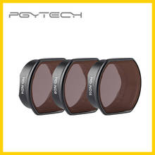 PGYTECH-filtro de cámara DJI FPV para Dron, accesorio para Dron, ND 4 8 16 Set ND 4 ND8 ND16 2024 - compra barato