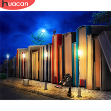HUACAN DIY Pictures By Number Street Hand Painted Paintings Art Painting By Numbers Scenery Drawing On Canvas Gift Home Decor 2024 - buy cheap