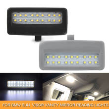 2 luzes de led para espelho dianteiro, para bmw série 7, f01, f02, f03, f04, 5series, f07, f10, f11, luzes de leitura 2024 - compre barato