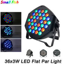 Mini LED Par Lights 36x3W RGBW DJ Par Lights RGB Wash Strobe Disco Lamp DMX Control Effect For Club Bar Party Stage Lighting 2024 - buy cheap
