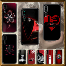 Sport Car Alfa Romeo Phone case For Huawei P Mate P10 P20 P30 P40 10 20 Smart Z Pro Lite 2019 black art funda pretty Etui 2024 - buy cheap