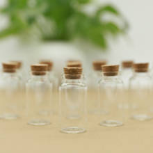 24 Pieces 30*60mm 25ml Mini Glass Jars Test Tube Crafts Jars Cork Stopper Transparent Empty Small Glass Bottle Vial 2024 - buy cheap