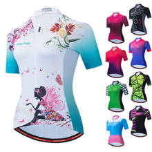 Weimostar White Angel Cycling Jersey Women Summer Bike Jersey Shirt MTB Bicycle Clothing Road Cycling Wear Racing Biking Tops 2024 - buy cheap