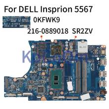 For DELL Insprion 5567 5767 I7-7500U M440 2GB Notebook Mainboard CN-0KFWK9 0KFWK9 BAL20 LA-D801P Laptop Motherboard SR2ZV 2024 - buy cheap