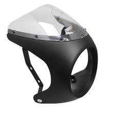 Universal Motorcycle Cafe Racer 7Inch Headlight Handlebar Fairing Windshield Kits for Sportster Bobber Touring 2024 - buy cheap