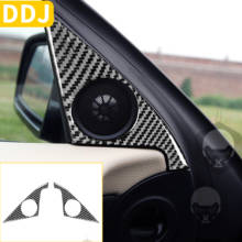 Car Side Door Tweeters Panel Carbon Fiber Stickers For BMW 6 Series E63 E64 2004 2005 2006 2007 2008 2009 2010 Dashboard Trim 2024 - buy cheap