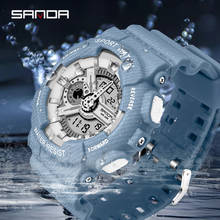 Reloj deportivo Digital para hombre, cronómetro electrónico, resistente al agua, Militar 2024 - compra barato