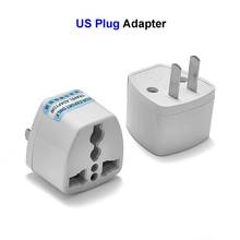 100pcs Universal US American Japan Travel Adapter EU European AU UK To American Travel Plug Adapter Power Socket Electric Outlet 2024 - buy cheap