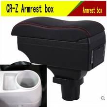 For CRZ CR-Z Armrest Box Center console central Store content Storage box with cup phone holder USB interface Arm Rest 2024 - buy cheap