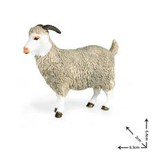 Angora Goat Animal Model Action Figure Sheep Animal Action Figures Collection PVC Children Cognitive Toy 2024 - buy cheap