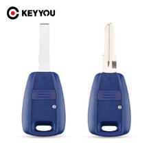 KEYYOU 1 Button For Fiat Punto Doblo Bravo Transponder Auto Key Shell SIP22 GT15R Blade Car Styling Remote Key Shell Case Cover 2024 - buy cheap