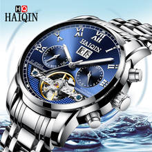 2019 Top Brand Luxury HAIQIN Mens Watches Mechanical Watch Man Clock Automatic Watch Men Waterproof Tourbillon Relogio Masculino 2024 - buy cheap