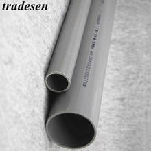 O.D 25~50mm Gray UPVC Pipe Hi-quality Water Supply Pipe Irrigation Fish Tank PVC Pipe Aquarium Drainpipe Water Tube 2pcs 50cm 2024 - buy cheap