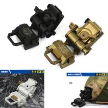 New outdoor tactical A alloy L4g24 NVG bracket CNC helmet bracket BK for night vision goggles 2024 - buy cheap