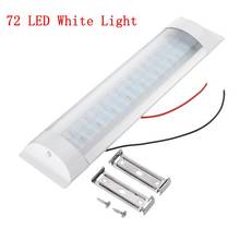 Car Interior Led Light Bar 24V 72 LED White Light Tube with Switch For Van Lorry Truck RV Camper Boat Car Interior Light Parts 2024 - buy cheap