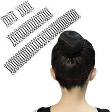 Pinzas para el pelo para mujer, dispositivo de inserción de corte alto, peine, horquilla, peine bobinado, accesorios para el cabello Invisibl Z4Q9, novedad 2024 - compra barato