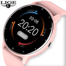 LIGE-reloj inteligente para hombre y mujer, nuevo accesorio de pulsera resistente al agua con recordatorio de mensajes, control del ritmo cardíaco y del sueño, compatible con IOS y Android, 2021 2024 - compra barato