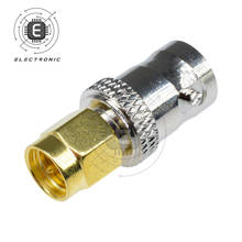 RF Coaxial Coaxial SMA Male Plug to BNC Female Connector Radio Antenna Connection Adapter Converter 2024 - buy cheap