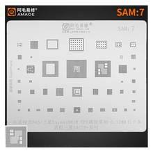 High Quality SAM:7 BGA Reballing Stencil for Samsung S9 S9+ Exynos9810 SDM845 CPU CHIP Reballing Template 2024 - buy cheap