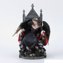 Европейский творческий цветок ангел Искусство Скульптура Хана но ко Lunlun Статуэтка изделия из смолы украшения для дома R3727 2024 - купить недорого