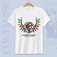 Japanese Anime Touhou Project Cosplay T Shirt Remilia Scarlet Kirisame Marisa Cartoon T-Shirt Summer Top Tee tshirt Costume 2024 - buy cheap
