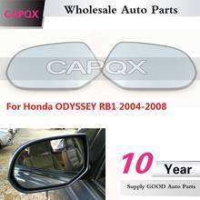 CAPQX 2PCS  side Rearview mirror glass lens FOR HONDA ODYSSEY RB1 2004 2005 2006 2007 2008 Heating Blue rear view mirror glass 2024 - buy cheap