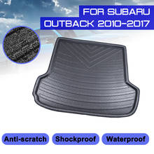 Tapete automotivo para subaru outback, 2010, 2011, 2012, 2013, 2012-2019, capa antilama, tapete traseiro 2024 - compre barato