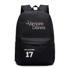 Fashion The Vampire Diaries Backpack Students School Bags Cool New Pattern Knapsack for Men/Women Teens Bookbag Travel Rucksack 2024 - buy cheap