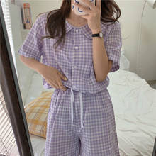 Alien Kitty Women Large Size Thin Stylish 2021 New High Quality All Match Loose Homewear Hot Sleepwear Chic Summer Pajamas Sets 2024 - buy cheap