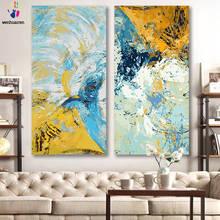 DIY colorings pictures by numbers with colors Large abstraction picture drawing painting by numbers framed Home decor Two pieces 2024 - buy cheap