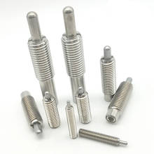 2pcs PJLW3 PJLW4 Allen telescopic pin screws spring plunger screw stainless steel 1.5mm-3mm long, hex socket 2024 - buy cheap