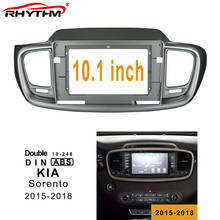 10.1 Inch 2din Car Fascia For KIA Sorento 2015 - 2018 Double Din Car Dvd Frame Adaptor Panel In-dash Mount Installation 2024 - buy cheap